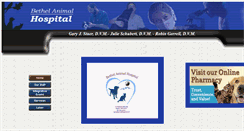 Desktop Screenshot of bethelanimalhospital.com